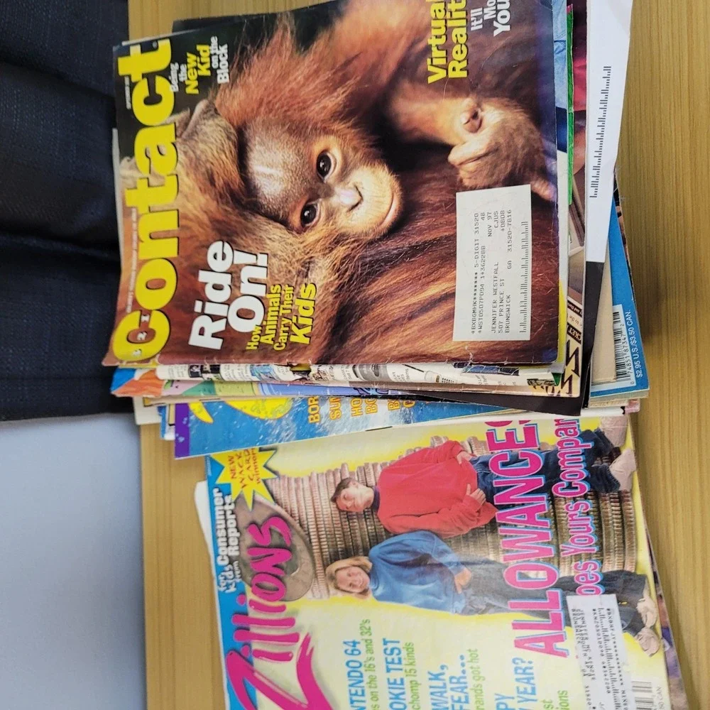 Vintage Magazine Lot Boys Life Girls Life Zillions Scouting Chess Life Bundle